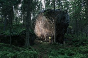 Первопрохождение скалолазной трассы 8c+/9a "Инкорпи" в Лиетлахти. Шаферов Сергей. Скалолазание
