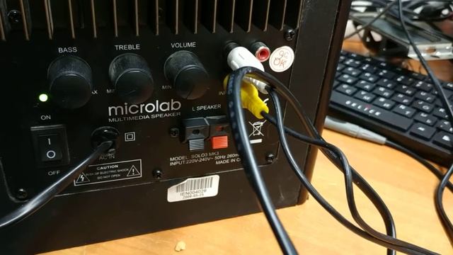 Ремонт акустики Microlab Solo3 в FixAudio.ru смотреть онлайн