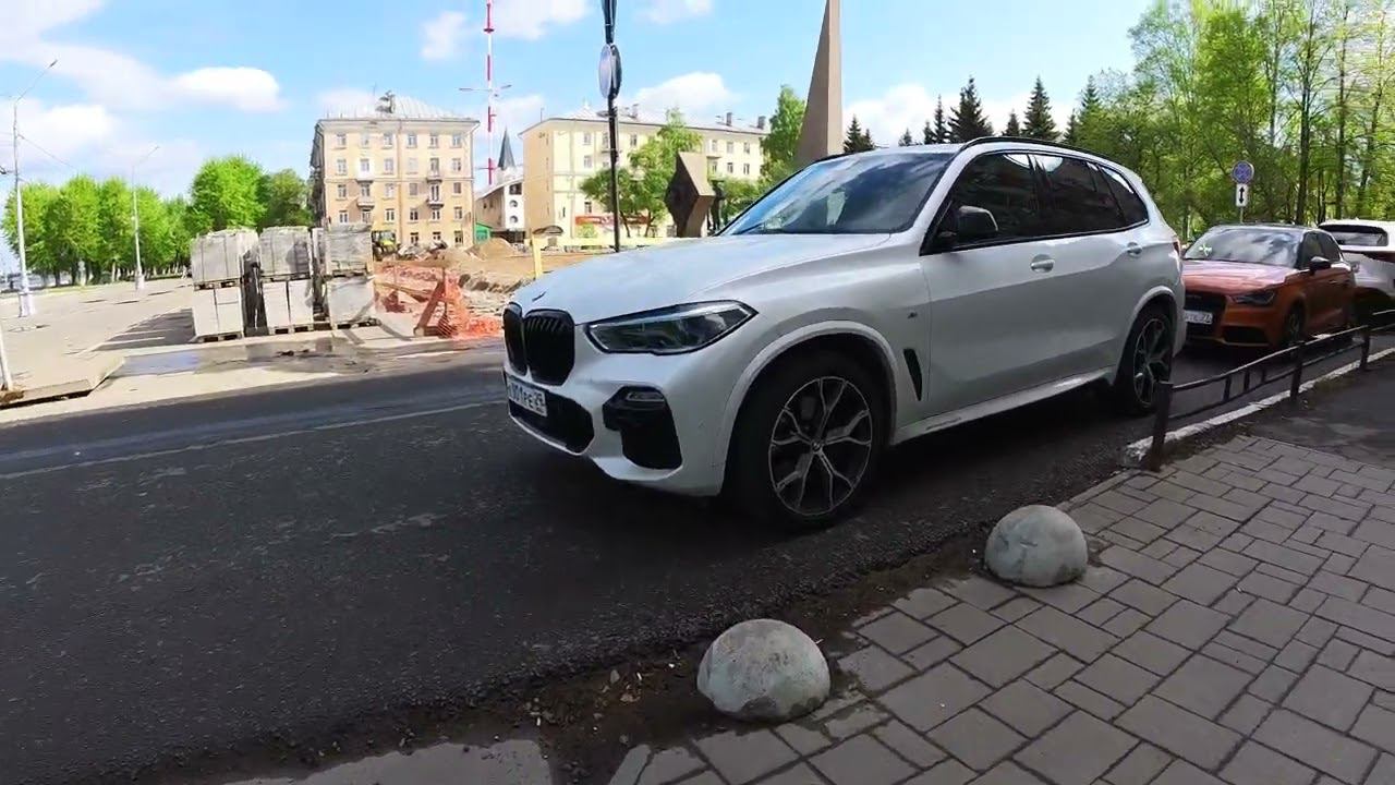 Прогулка по Архангельску. 5 объектов благоустройства почти без рабочих. Набережная. 24.05.2023