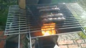 Ракетная печь для готовки, сосиски гриль