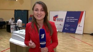 В Казани и Москве корреспонденты Первого канала наблюдают за ходом голосования по Конституции