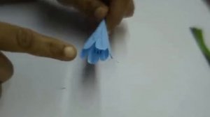 How to make Paper Flowers Agapanthus / Lily of the Nile (Flower # 48)