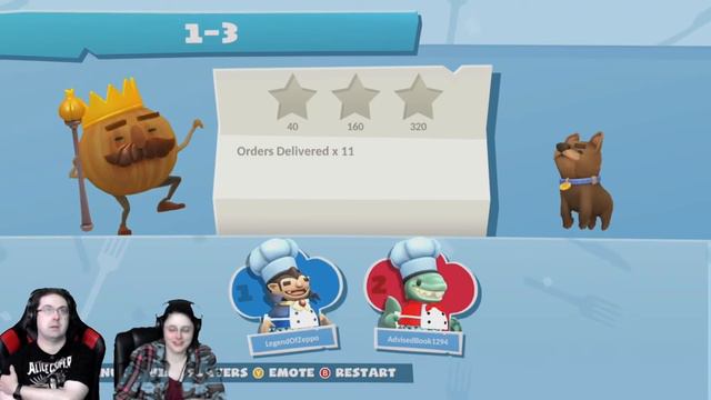 Overcooked 2 - THROW DOWN THURSDAYS Eric & Mary Let’s Play Episode #1 смотреть онлайн
