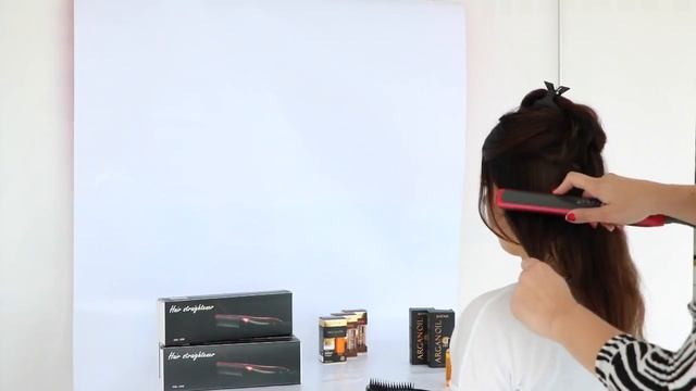 Как выпрямить волосы быстро и без утюжка Fast Hair Straightener 908