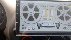 Установка Din1 на калину ЛАДА