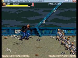 Streets of Rage - Russia+Vatnik (OpenBoR) - real-time playthrough (as Dr. Zan)