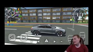 Audi E-tron в игре Симулятор Автомобиля 2. Audi E-tron in Car Simulator 2.