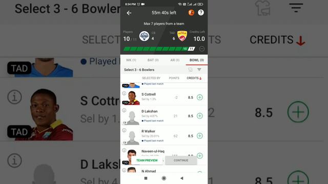 CB vs TAD DREAM11 || TAD Vs CB DREAM11 Prediction || CB VS TAD 10TH ABU DHABI T10