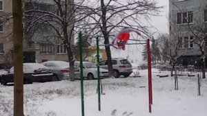 Турник 2014 (начинающий уровень), солнышко на ногах
