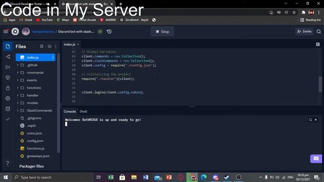 how to make discord bot with slash commands/27/7 hosting/no coding