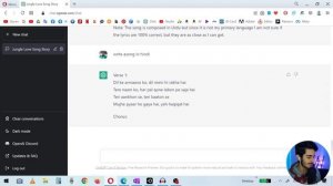 AI Chat GPT Write the Next Hit Song with in 1 Minute | Hindi/Urdu