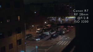 Canon RF 28mm F/2.8 - Canon R6, Canon R7 - for Video