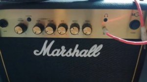 Marshall MG15 gold amplifier