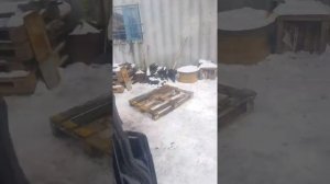 Снятие двигателя на Митсубиси Делика 'квадрат'