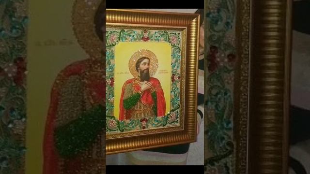 Иконы больших размером бисером в подарок на юбилей или свадьбу от Ирины Ники 🇷🇺Санкт-Петербург смотреть онлайн