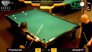 Ершов-Булыгин.2 этап IV тура Кубка СБС 2024 года по московской пирамиде