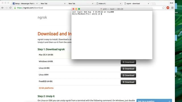Creating secure https tunnel to local webserver - ngrok смотреть онлайн