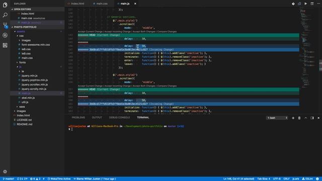 21. Resolvendo conflitos pela interface do VS Code - Git e Github na Vida Real смотреть онлайн