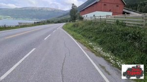 Пересечь фьорд Норвегии на Nissan primastar Автодом