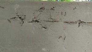 Забор из Арт-бетона. Часть 5. Опалубка из картона имеет право на существование.