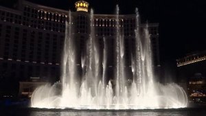 Танцующий фонтан в Лас-Вегасе