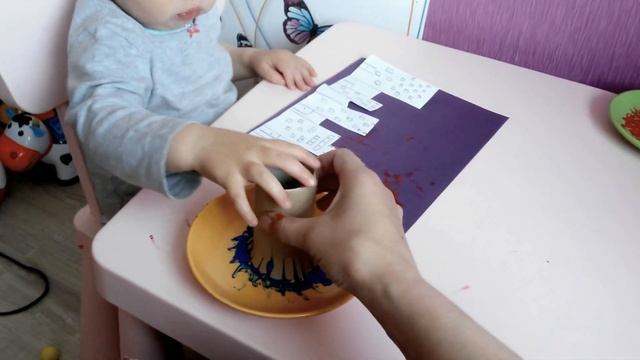 Поделка ко Дню Победы "Праздничный салют". Занятие с Алисой (1 год 1 месяц) смотреть онлайн