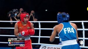 Kielce 2021 Finals (W57kg) POONAM (IND) vs GROSY Sthelyne (FRA)