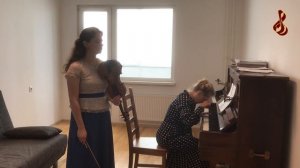 Александра Коробкина скрипка, Ксения Гаврилова фортепиано 25.08.2020