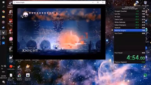 Hollow Knight Pantheon of the Knight Speedrun (1.4.3.2 patch) смотреть онлайн