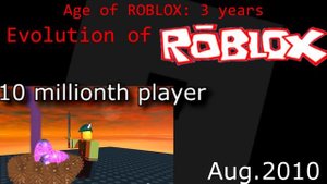 Evolution of ROBLOX: 1989-2018 (in 2 minutes)