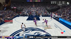 The CRAZIEST game of NBA 2K24 Play Now Online I've played yet...