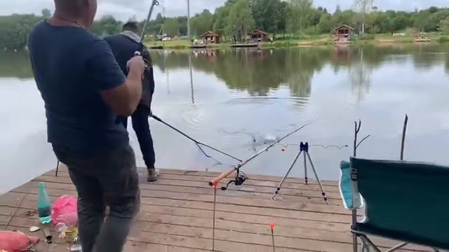 Поклевка рыбы РК "Марлин" смотреть онлайн