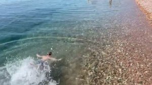 Крым Гурзуф ? ? . Гурзуф ,5 июня 2022 :море, пляжи, набережная, обстановка. Море в Крыму ?