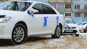 Как украсить свадебный кортеж