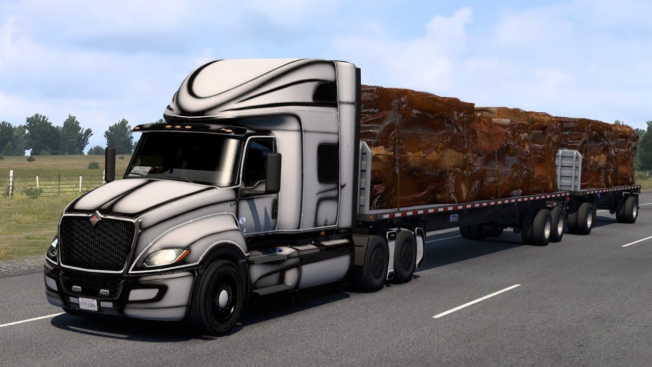 [ATS] International LT Oklahoma OpenGirls Haul смотреть онлайн