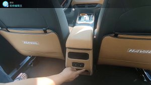 Накидки защитные на спинки сидений и тумбу из экокожи для Haval Jolion (Джолион) 2021-