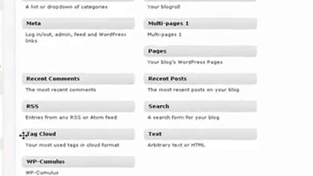 Install Cumulus Wordpress Widget Tag Cloud Rotating And Eye Catching смотреть онлайн