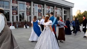 Шведский танец Анна Мария. Танцевальный вечер у Театра драмы
