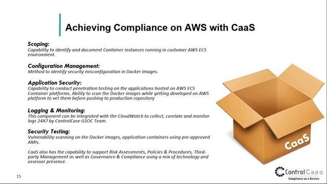 Webinar: Docker and Container Compliance | ControlCase смотреть онлайн