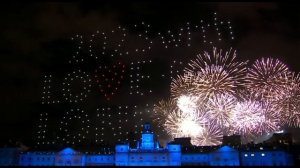 Big Ben rings in London's new year fireworks show