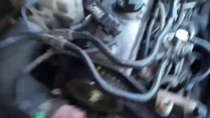 Как снять ТНВД на 1.8 tdci двигатель kkda