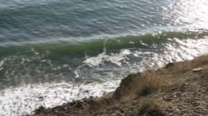 Вид на Лисью бухту и киногородок. Крым.