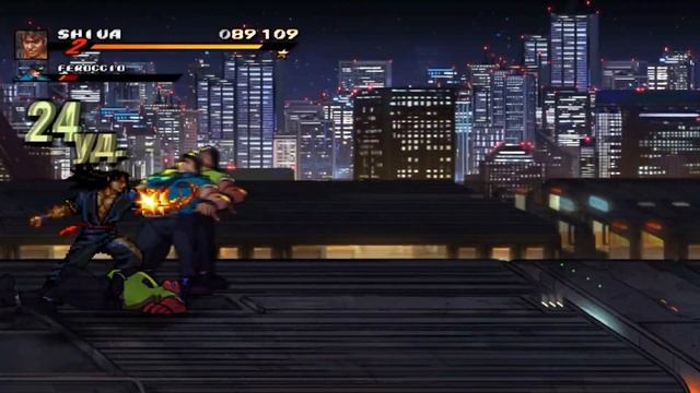 Streets of Rage 4 HARD - Aurel: Arcade Mode - SHIVA - Прохождение аркады за Шиву