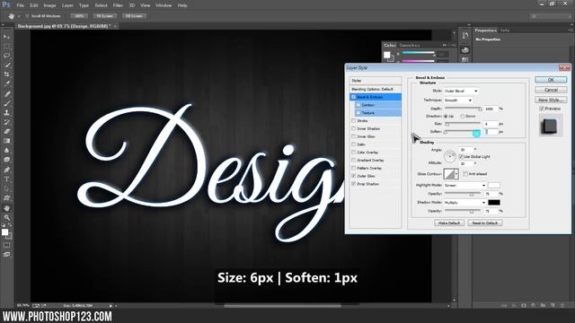 Fun Glossy Text Effect • Photoshop Tutorial смотреть онлайн