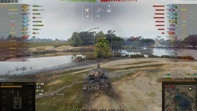 CS-52 LIS Мастер. 1500 чистого опыта. Мир танков