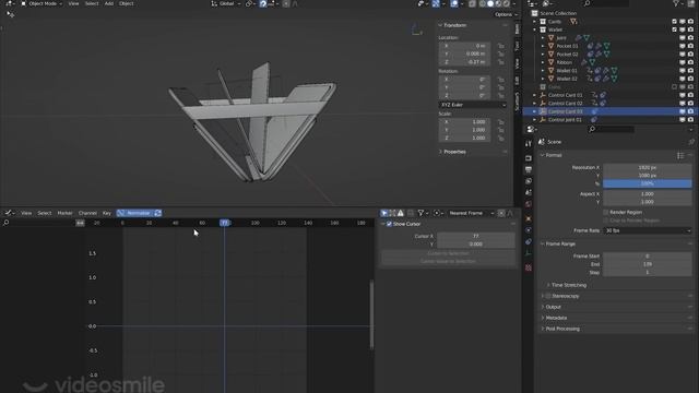 Моушн дизайн в Blender 3d | Анимация 3д иллюстрации