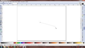Inkscape: Как рисовать прямую линию?