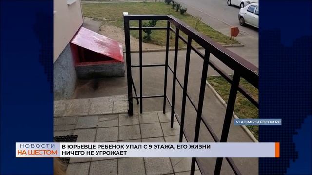 В Юрьевце ребенок упал с 9 этажа, его жизни ничего не угрожает смотреть онлайн
