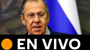 Lavrov ofrece una rueda de prensa durante la Cumbre de los BRICS