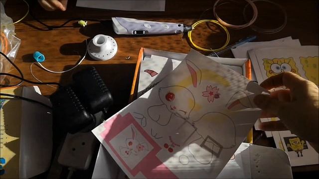 3D ручка. 3D pen.3D笔. Классная занимашка для деток.Челлендж. №2. смотреть онлайн